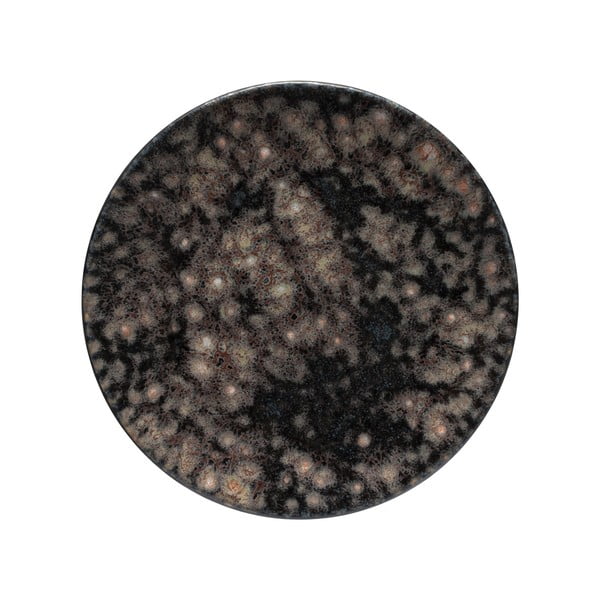 Šedý kameninový podnos Costa Nova Roda Iris, ⌀ 22 cm