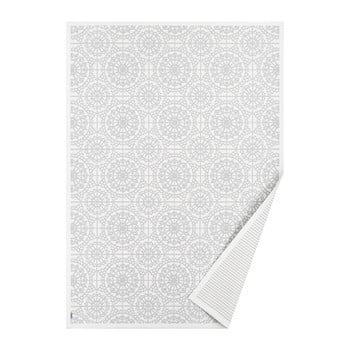Covor reversibil narma raadi, 230 x 160 cm, alb