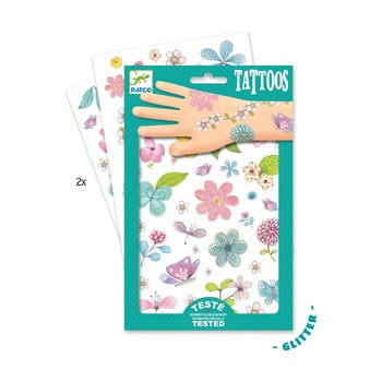 Tatuaje pentru copii Djeco „Flori” imagine