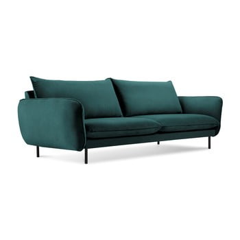 Canapea cu 4 locuri cosmopolitan design vienna, albastru petrol