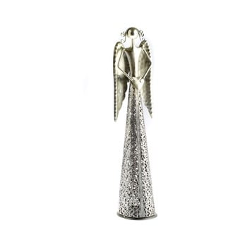 Decorațiune metalică în formă de înger dakls angel, înălțime 49 cm