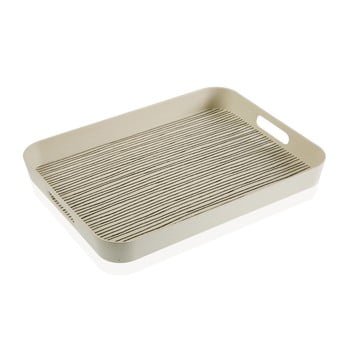 Tavă din bambus versa lines, 40 x 41 cm
