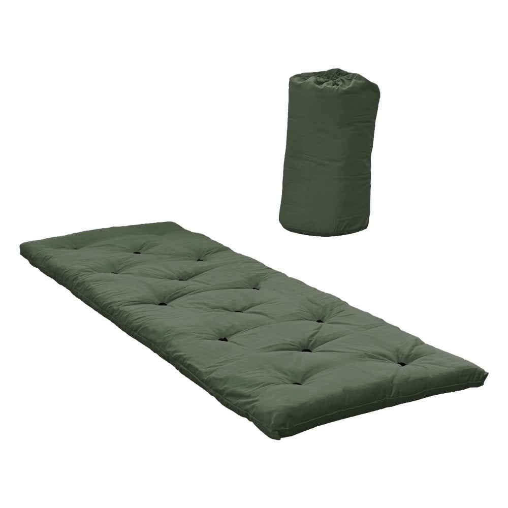Matrace pro hosty Karup Design Bed In A Bag Olive Green, 70 x 190 cm