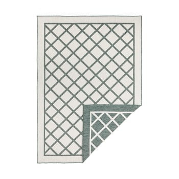 Covor adecvat pentru exterior bougari twin supreme, 80 x 150 cm, verde-crem