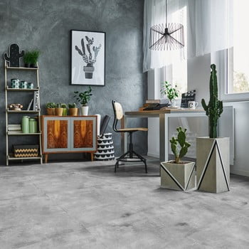 Autocolant de podea ambiance waxed concrete, 30 x 30 cm