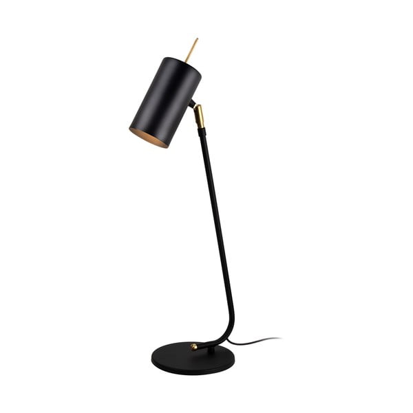 Černá stolní lampa Squid Lighting Geo, výška 60 cm