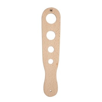 Spatulă perforată din lemn pentru paste t&g woodware
