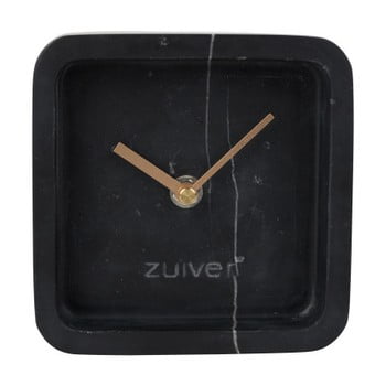 Ceas de perete din marmură zuiver luxury time, negru