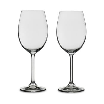 Set 2 pahare pentru vin alb din cristal bitz fluidum, 450 ml
