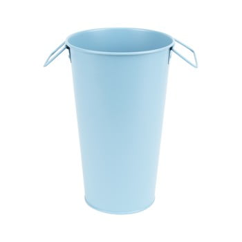 Vază de grădină din metal esschert design gardener, albastru deschis