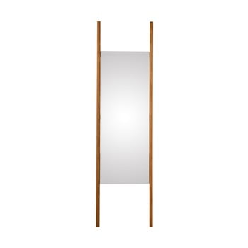 Oglindă de perete din lemn masiv de stejar canett uno, 46,6 x 170 cm