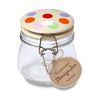 Borcan din sticlă cooksmart spots, 0,5 l