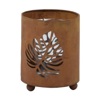 Suport din metal pentru lumânare ego dekor leaf, ⌀ 8 cm
