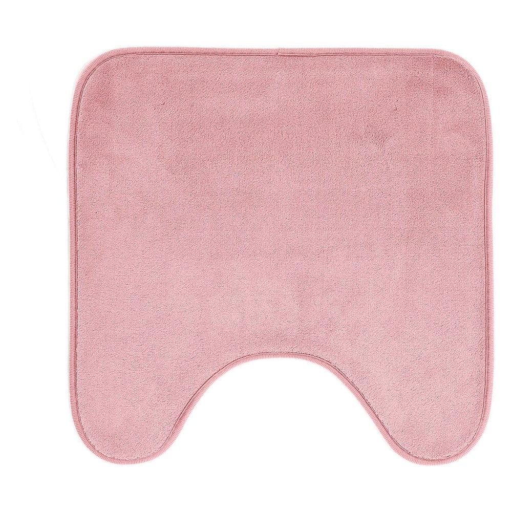 Růžová WC koupelnová předložka 45x45 cm Vitamine – douceur d'intérieur