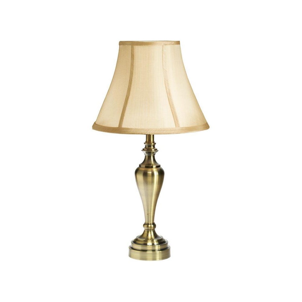 Elegantní stolní lampa Brass