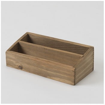 Cutie din lemn compactor vintage box, lățime 18,5 cm