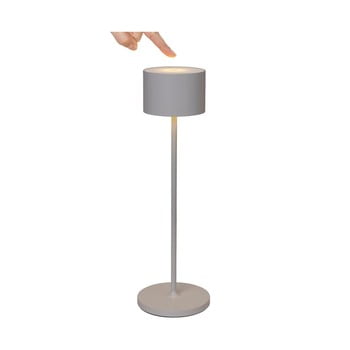 Lampă portabilă blomus farol, gri deschis