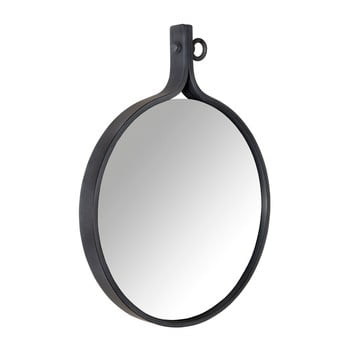 Oglindă cu ramă neagră Dutchbone Attractif, 60 cm