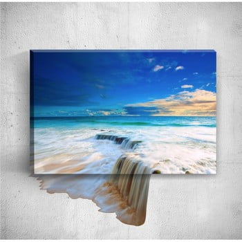 Tablou de perete 3D Mosticx Big Waterfalls, 40 x 60 cm
