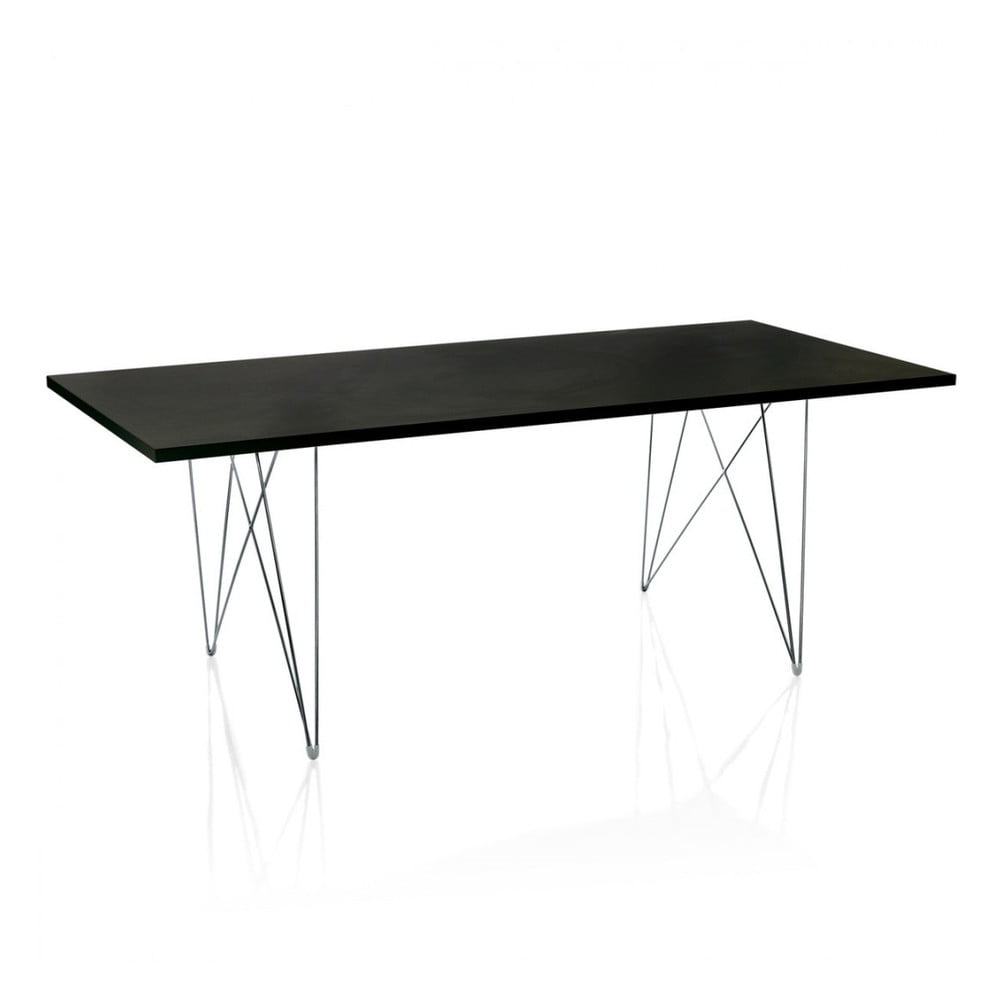 Černý jídelní stůl Magis Bella, 200 x 90 cm