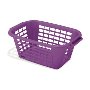 Coș de rufe addis rect laundry basket, 40 l, mov