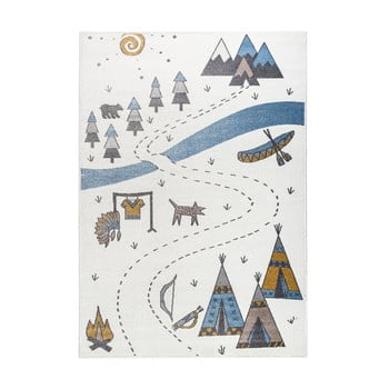 Covor pentru copii kicoti indian, 240 x 330 cm, multicolor