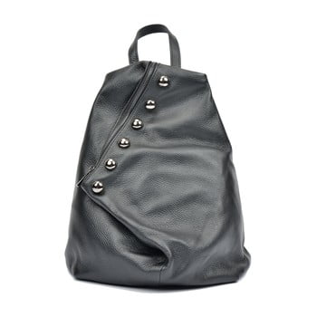 Rucsac din piele luisa vannini mell, negru