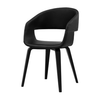 Scaun interstil nova, negru
