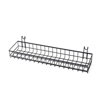 Coș auxiliar pentru avizier reminder, lungime 40 cm, negru