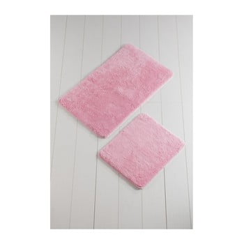 Set 2 covoare de baie color of candy pink , roz