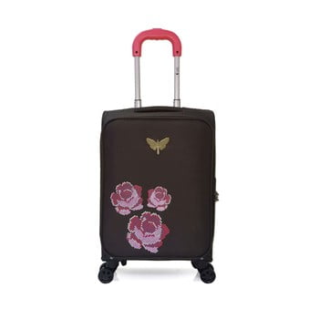 Troler pentru cabină cu 4 roți lpb joanna, 40 l, negru