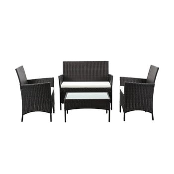Set mobilier de grădină din ratan artificial timpana filia