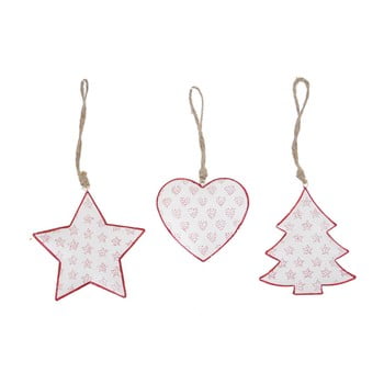 Set 3 decorațiuni suspendate ego dekor christmas