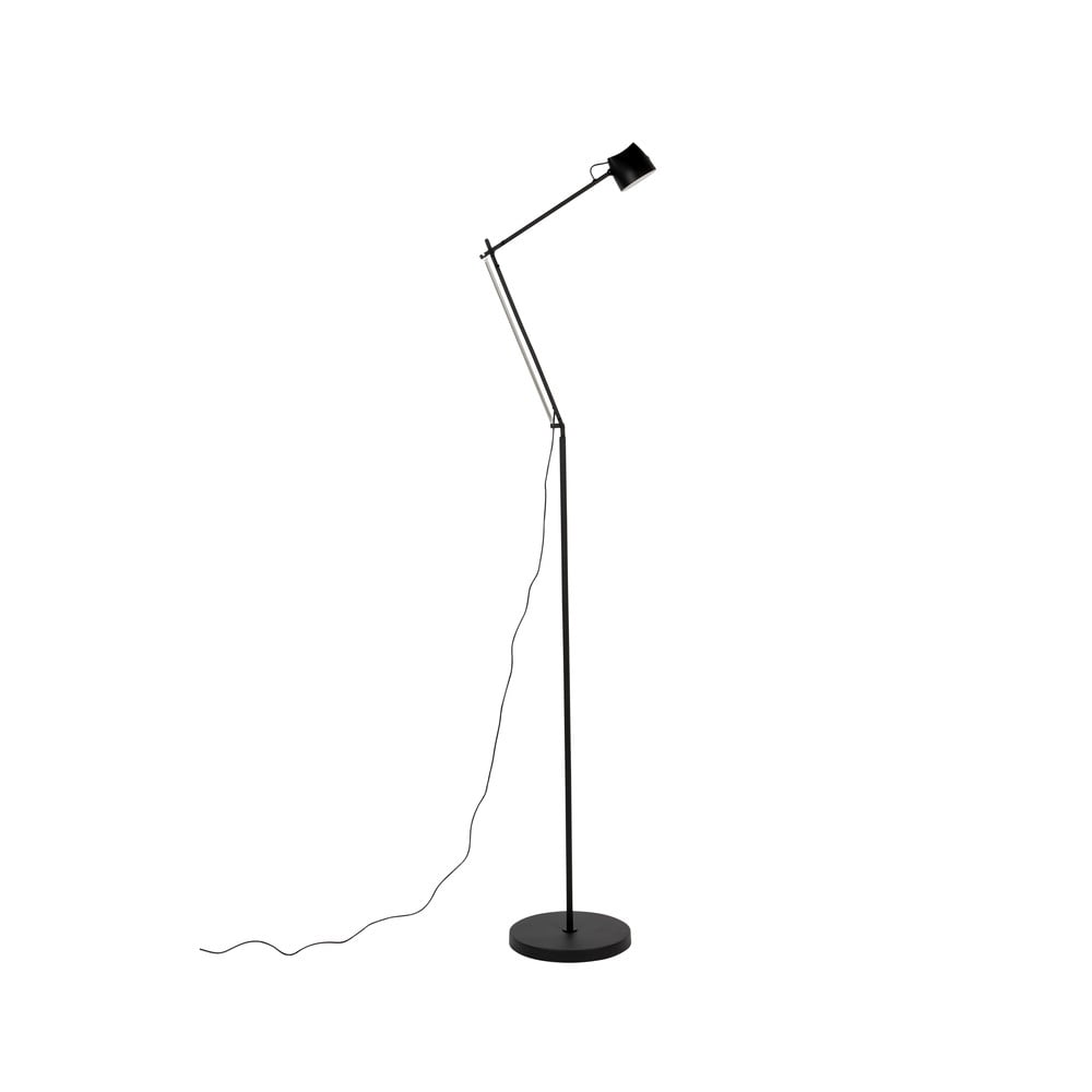 Černá stojací lampa (výška 144 cm) Logan – White Label