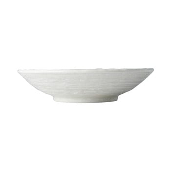 Farfurie adâncă din ceramică MIJ Star, ø 24 cm, alb imagine