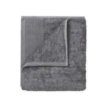Set 4 prosoape din bumbac blomus, 30 x 30 cm, gri închis