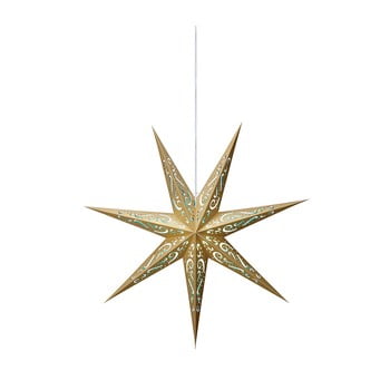 Decorațiune luminoasă suspendată markslöjd elin blue, ø 75 cm, auriu