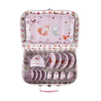 Vălijoară picnic pentru copii sass & belle woodland friends, roz