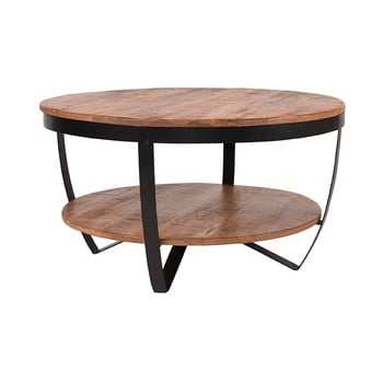 Măsuță cu blat din lemn de mango label51 rondo, ⌀ 80 cm