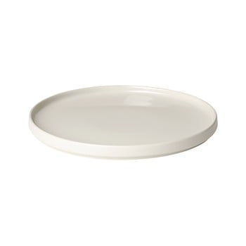Platou din ceramică blomus pilar, alb