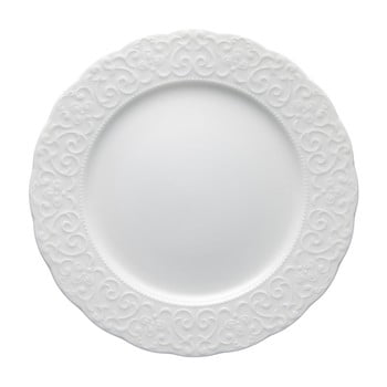 Farfurie din porțelan brandani gran gala, ⌀ 25 cm, alb
