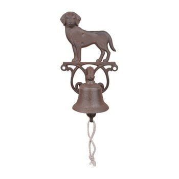Clopoțel din fontă cu motiv câine esschert design