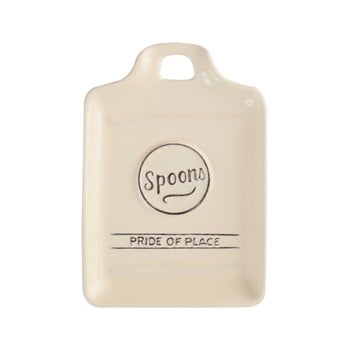 Suport ceramică pentru linguri de lemn T&G Woodware Pride of Place, crem