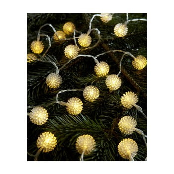 Ghirlandă luminoasă cu led markslöjd boll, 20 becuri