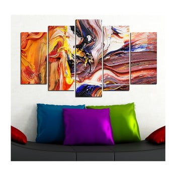 Tablou din mai multe piese insigne joppe, 102 x 60 cm