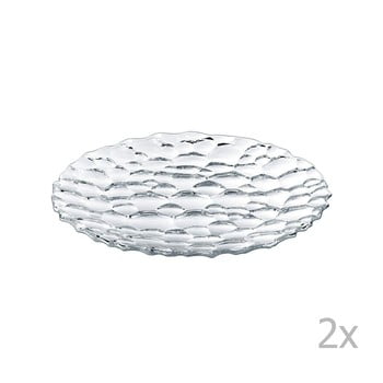 Set 2 farfurii desert din cristal nachtmann sphere, 23 cm