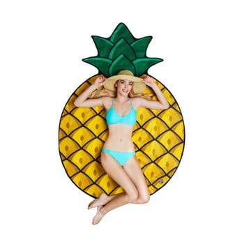Pătură pentru plajă Big Mouth Inc. Pineapple, ⌀ 152 cm imagine