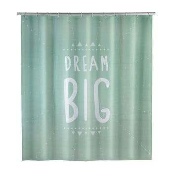 Perdea duș wenko dream, 180 x 200 cm, verde mentă