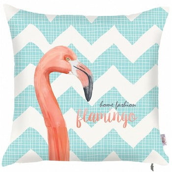 Față de pernă apolena zigzag flamingo, 43 x 43 cm, albastru