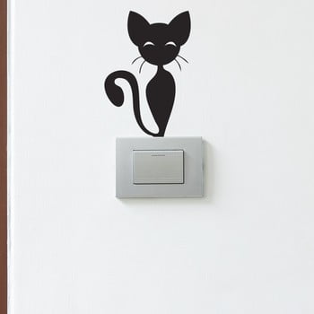 Autocolant fanastick interrupteur chat